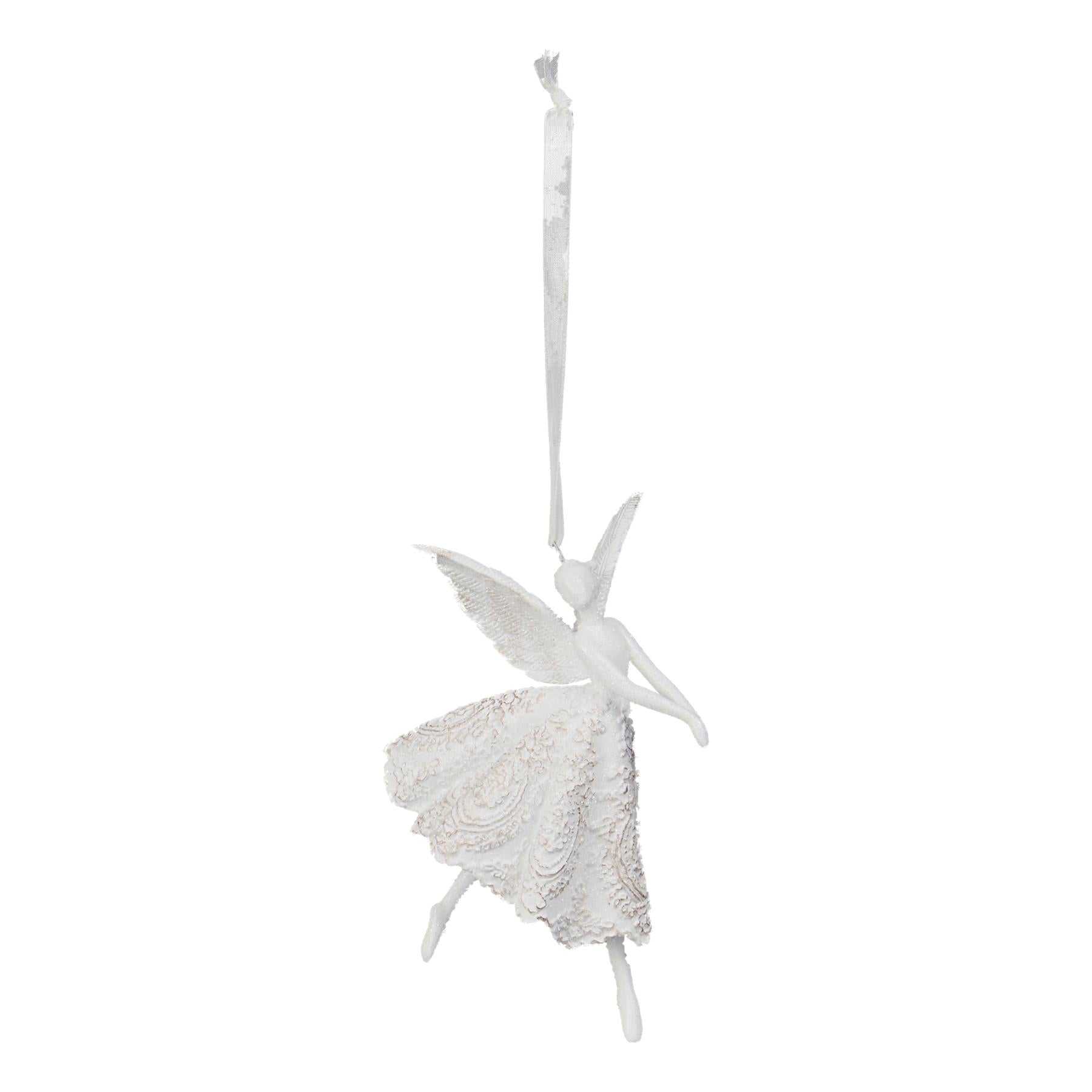 CREAM FLYING ANGEL HANGING LEFT - Pure Apotheca