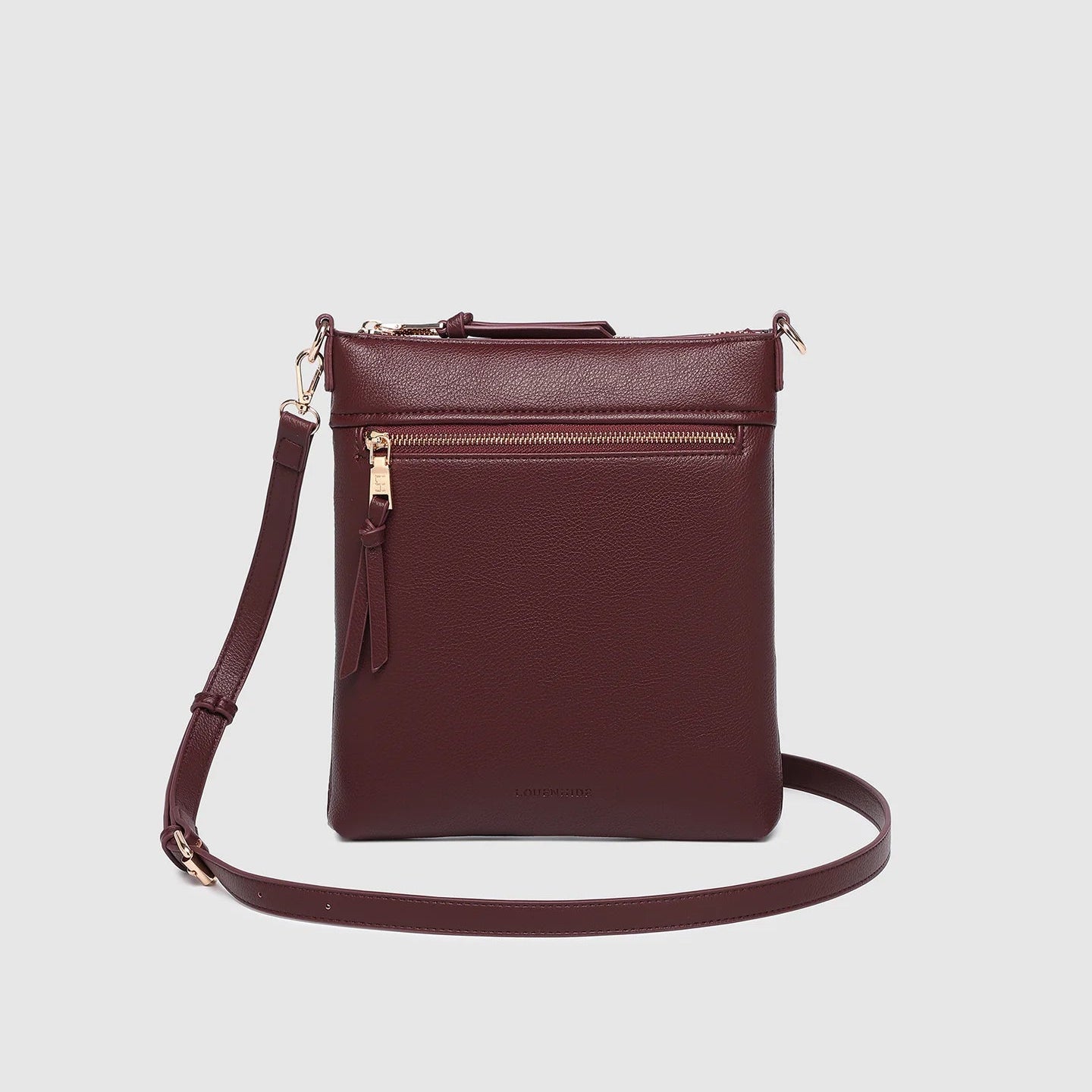 Cressida Crossbody Bag Burgundy - Pure Apotheca