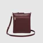 Cressida Crossbody Bag Burgundy - Pure Apotheca