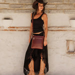Cressida Crossbody Bag Burgundy - Pure Apotheca