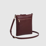 Cressida Crossbody Bag Burgundy - Pure Apotheca