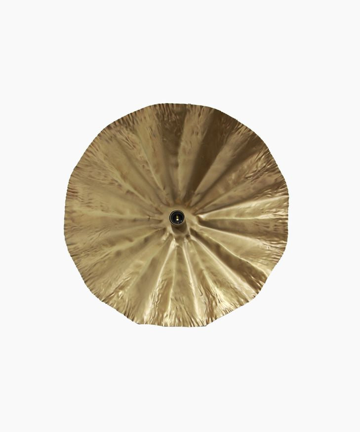 Crimped Pendant Black/Gold Small - Pure Apotheca