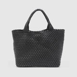 Cruiser Woven Tote Bag Black - Pure Apotheca