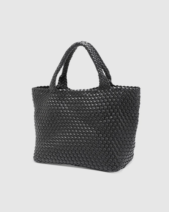 Cruiser Woven Tote Bag Black - Pure Apotheca