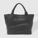 Cruiser Woven Tote Bag Black - Pure Apotheca