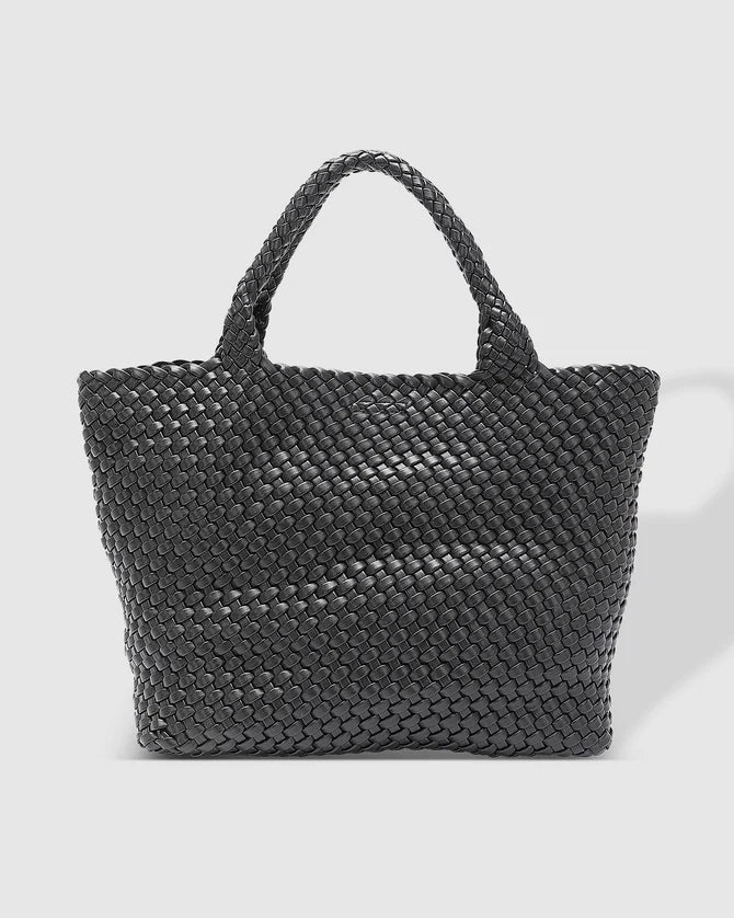 Cruiser Woven Tote Bag Black - Pure Apotheca