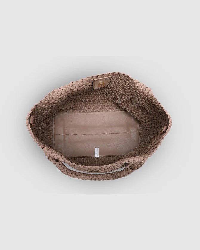 Cruiser Woven Tote Bag Coffee - Pure Apotheca