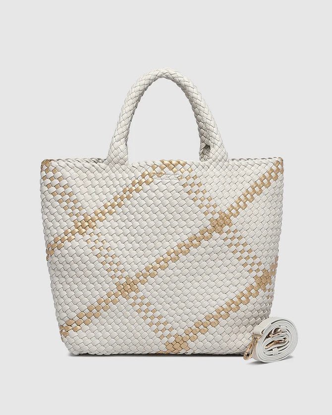 Cruiser Woven Tote Bag Vanilla Gold - Pure Apotheca