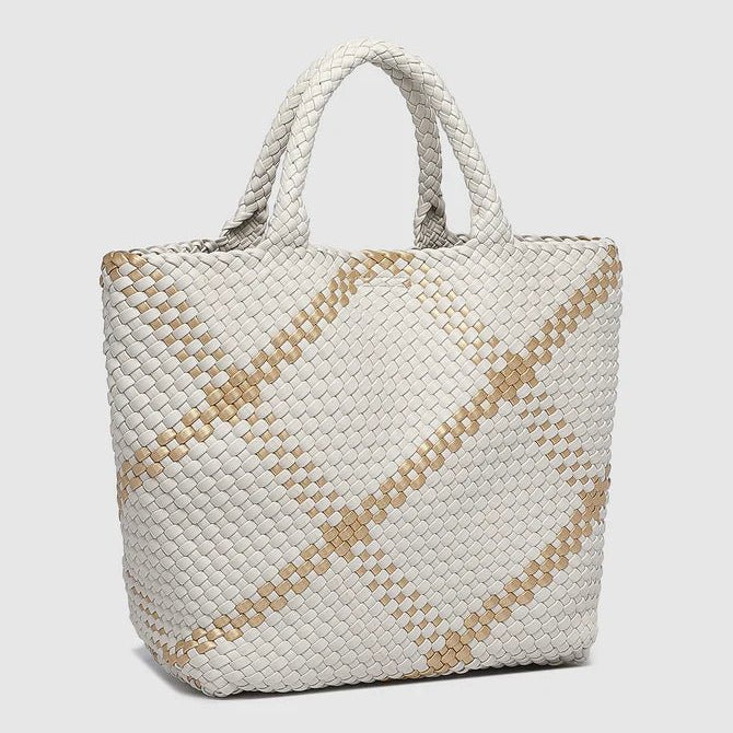 Cruiser Woven Tote Bag Vanilla Gold - Pure Apotheca