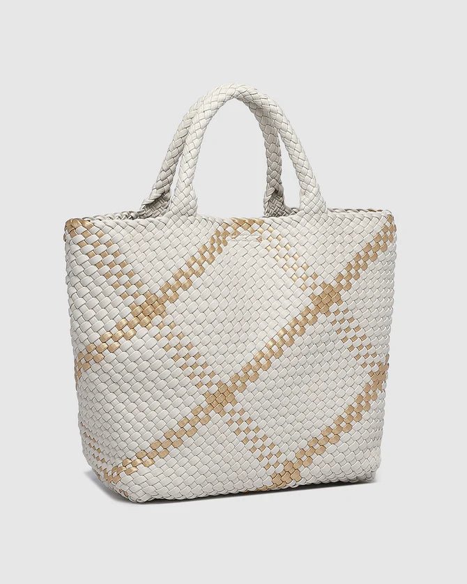 Cruiser Woven Tote Bag Vanilla Gold - Pure Apotheca