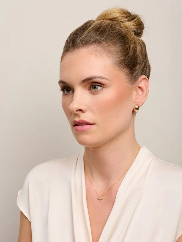 Crystal Dragonfly Necklace - Pure Apotheca