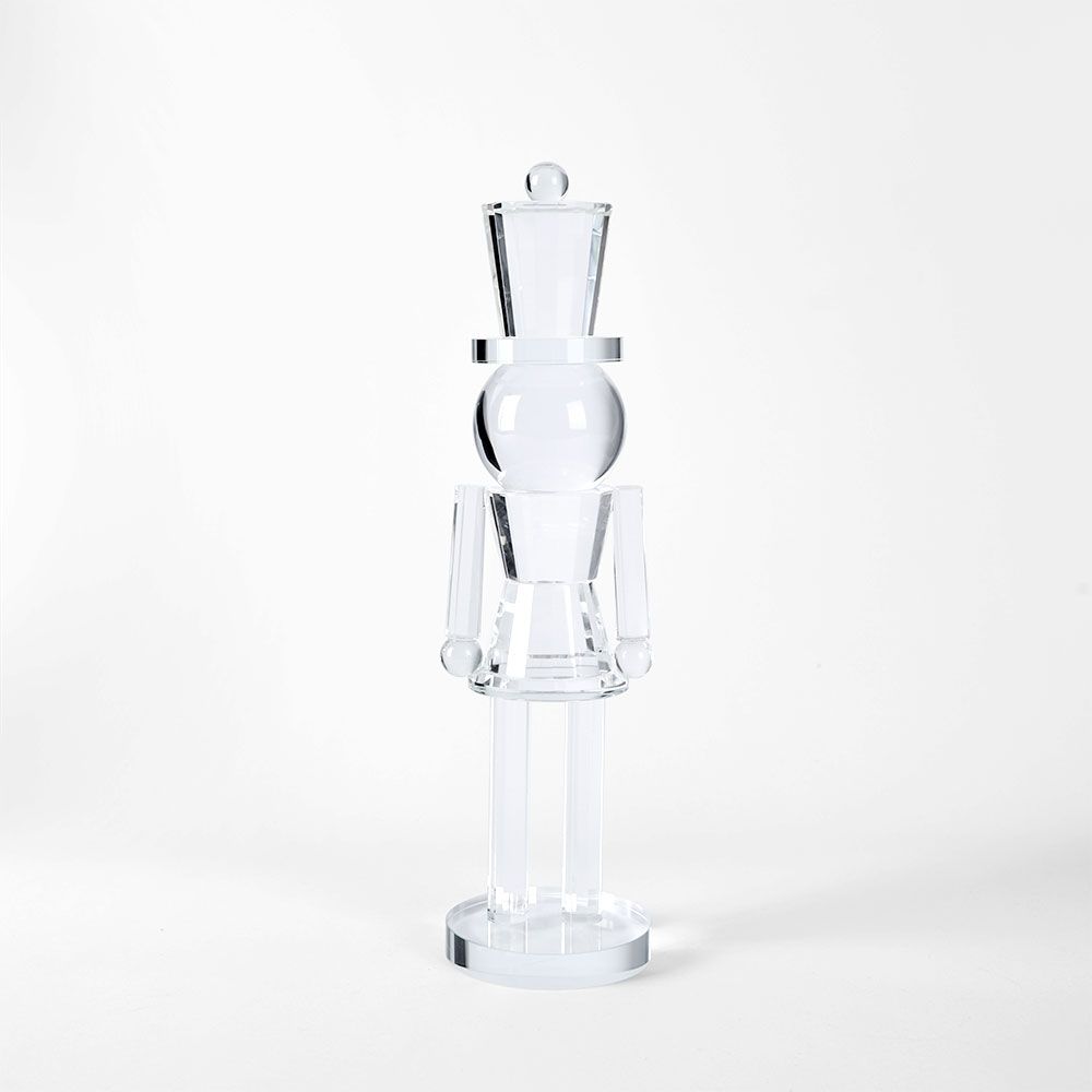 Crystal Glass Nutcracker Clear Medium - Pure Apotheca