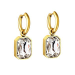 Crystal Gold Hoop Drops - Pure Apotheca