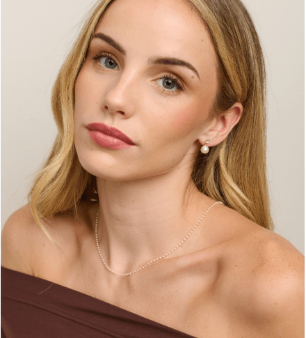 Crystal Pearl Drop Earring - Pure Apotheca