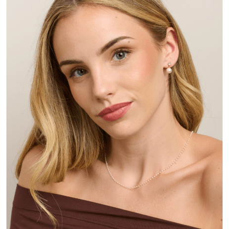 Crystal Pearl Drop Earring - Pure Apotheca