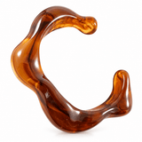 Curve Resin Cuff Amber - Pure Apotheca