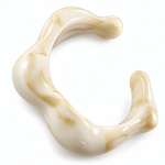 Curve Resin Cuff Natural - Pure Apotheca
