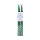 Cypress & Fir Twisted Taper Candles Evergreen 2 PK - Pure Apotheca