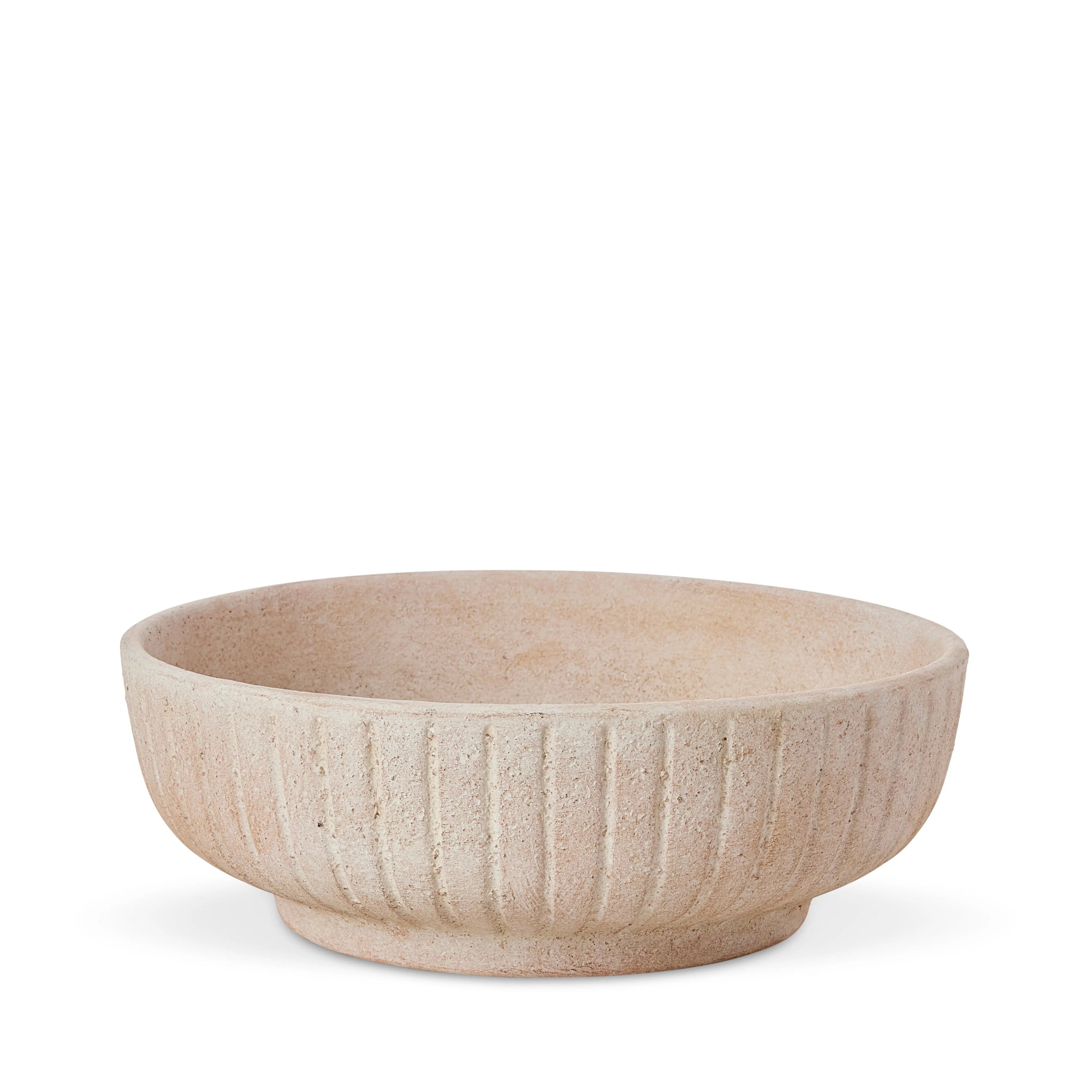CYPRUS TEXTURED NATURAL DECORATIVE BOWL - Pure Apotheca