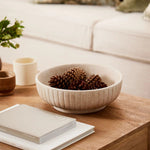 CYPRUS TEXTURED NATURAL DECORATIVE BOWL - Pure Apotheca