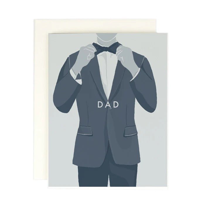 Dad Suit & Bow Tie Card - Pure Apotheca