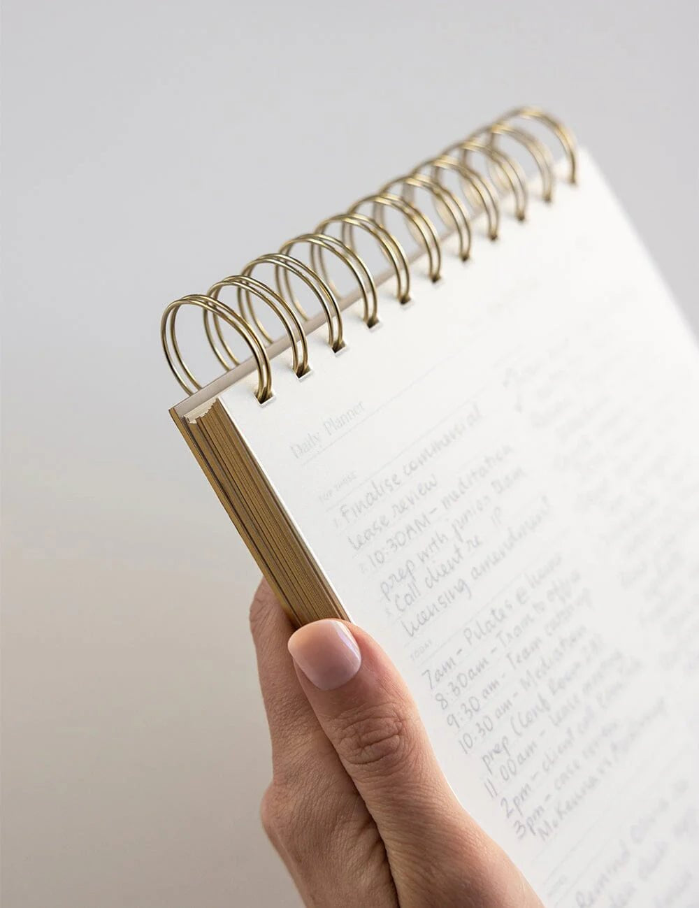 Daily Planner Ringbound Notepad - Pure Apotheca