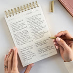 Daily Planner Ringbound Notepad - Pure Apotheca