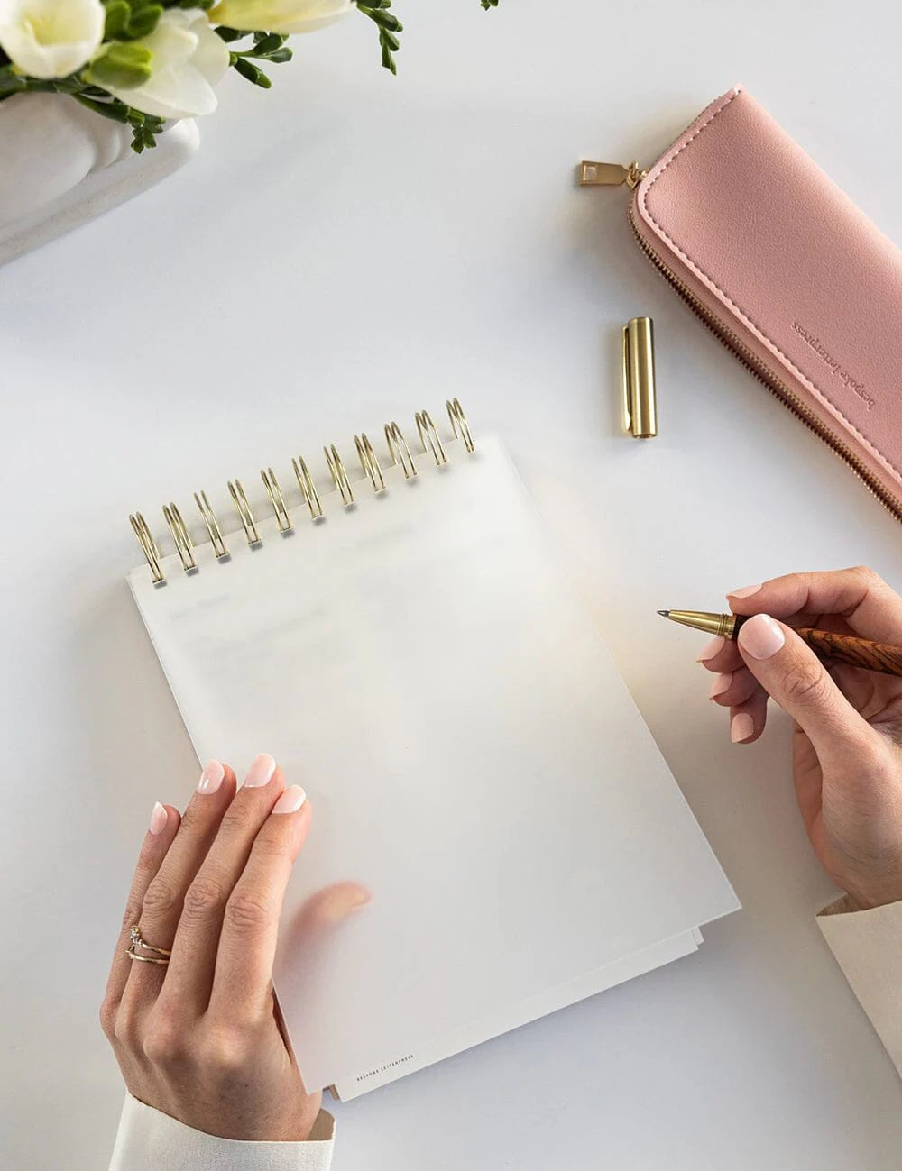 Daily Planner Ringbound Notepad - Pure Apotheca