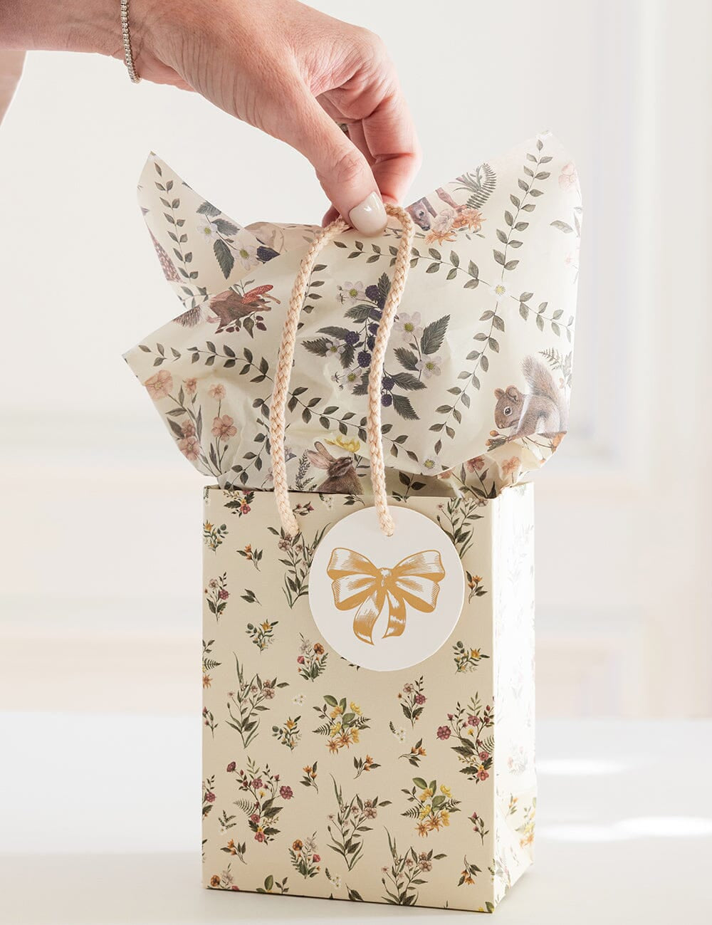 Dainty Blooms Gift Bag Small - Pure Apotheca