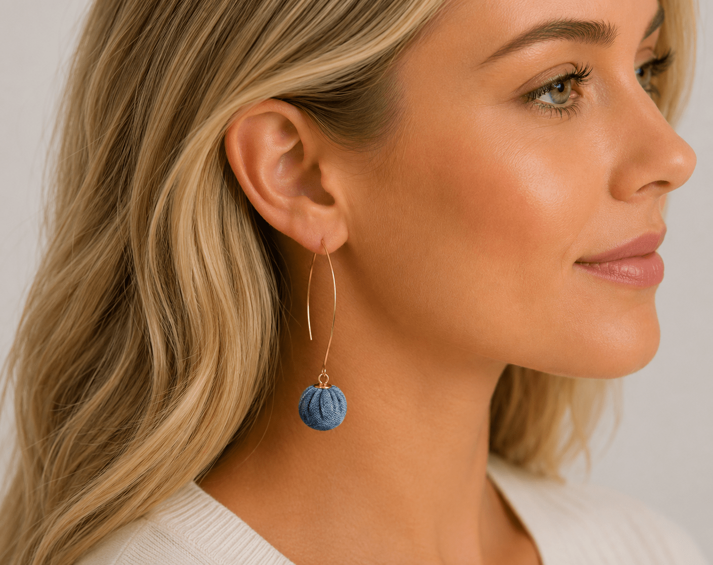 Dalmatia Indigo Blue Earrings - Pure Apotheca