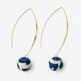 Dalmatia Navy Blue Earrings - Pure Apotheca