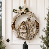50cm Holy Family Nativity Wreath