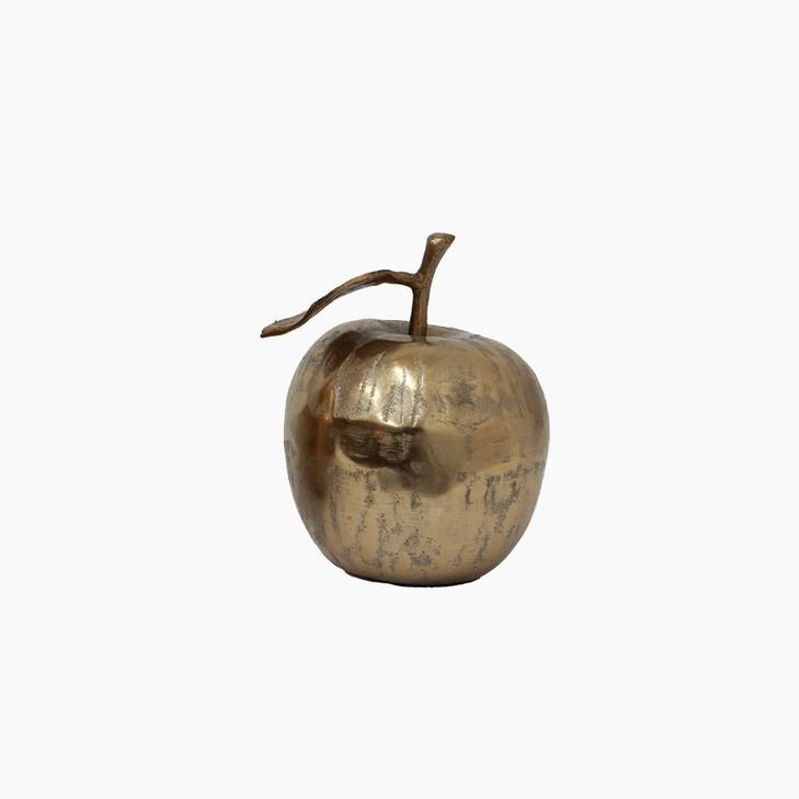 Decorative Apple Antique Gold - Pure Apotheca