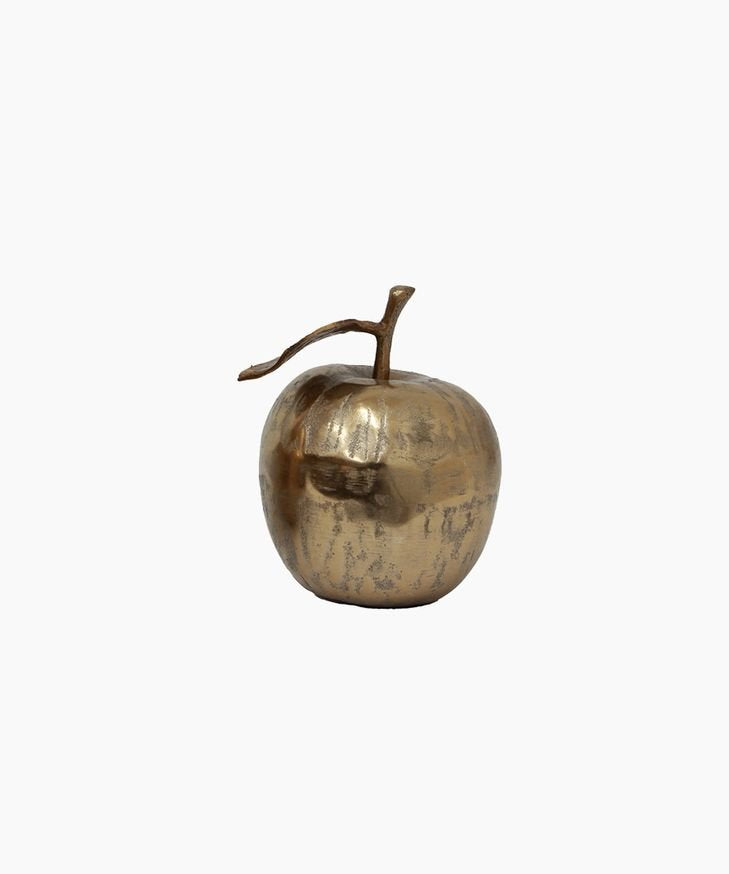 Decorative Apple Antique Gold - Pure Apotheca