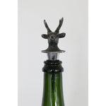 Deer Bottle Stopper in Pewter Finish - Pure Apotheca
