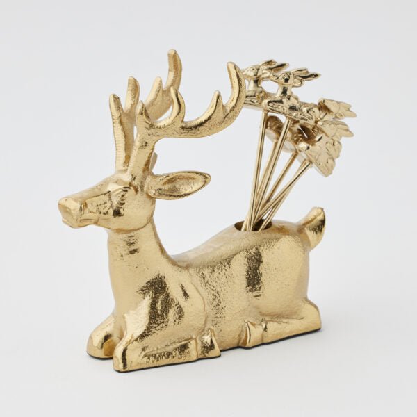 Deer Cocktail Picks Set/6 - Pure Apotheca