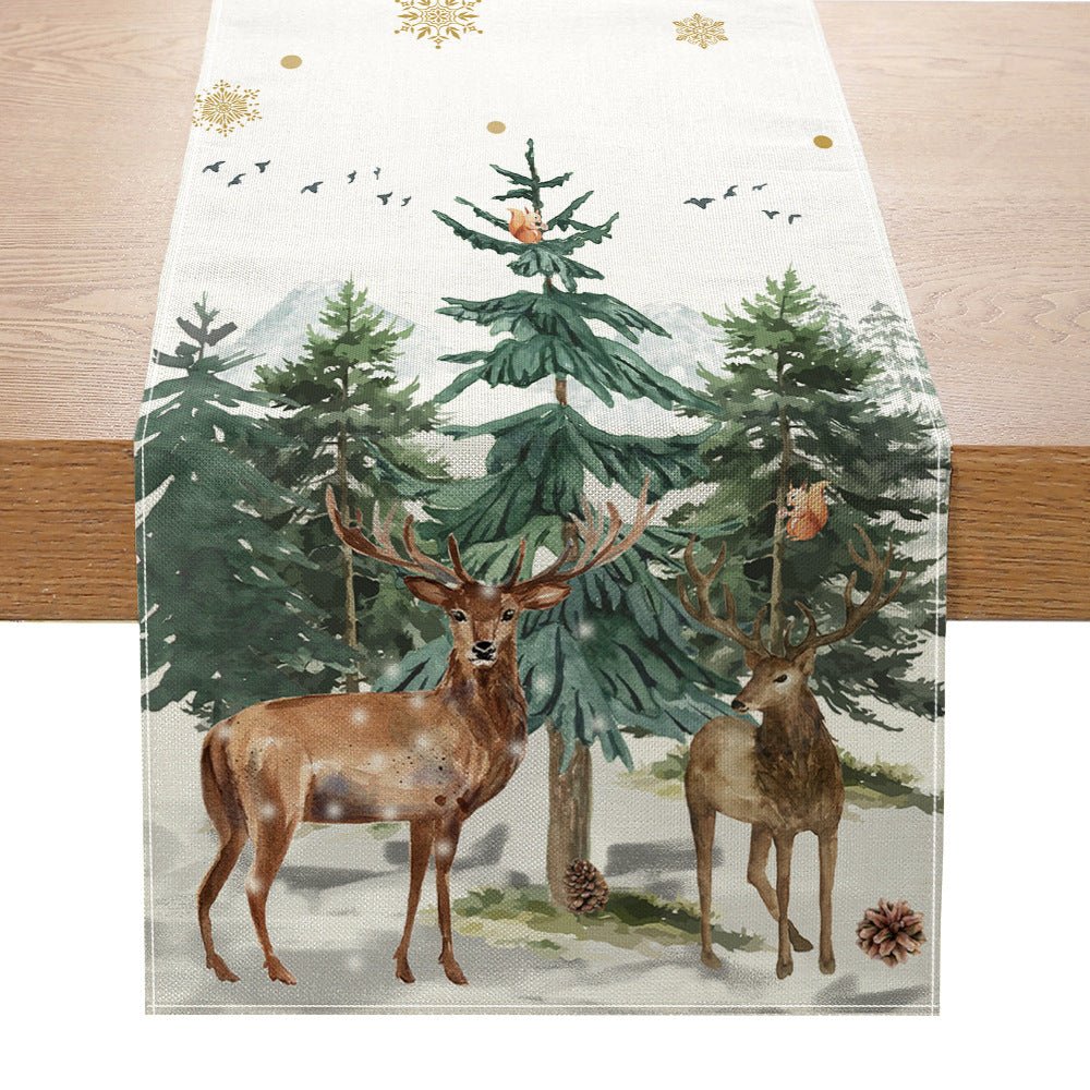 DEER TREE TABLE RUNNER - Pure Apotheca