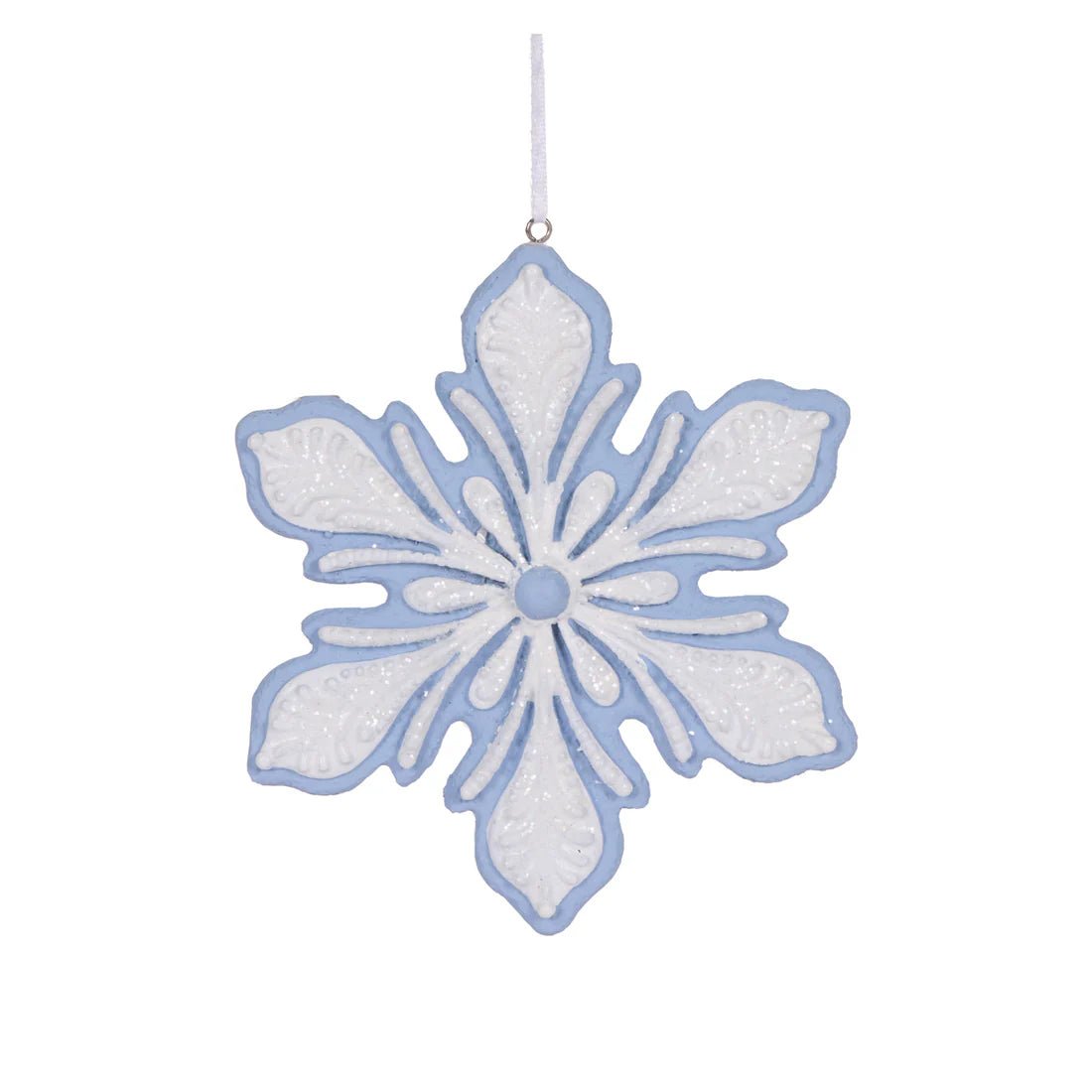 DELICATE BLUE SNOWFLAKE COOKIE HANGING - Pure Apotheca