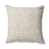 DELILAH NEUTRAL BLOCK PRINT CUSHION 50CM - Pure Apotheca