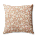 DELILAH RUST BLOCK PRINT CUSHION 50CM - Pure Apotheca