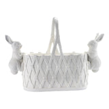 DELUXE WHITE BUNNIES CLIMBING BASKET PLANTER - Pure Apotheca