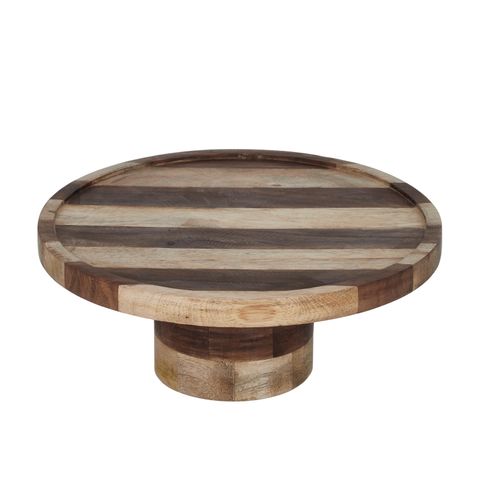 Desdon Wood Cake Stand - Pure Apotheca
