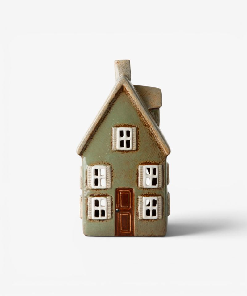 Devon Tealight Cottage Tall Sage - Pure Apotheca