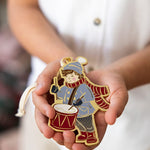 Drummer Boy Enamel Ornament - Pure Apotheca