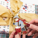 Drummer Boy Enamel Ornament - Pure Apotheca