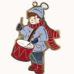 Drummer Boy Enamel Ornament - Pure Apotheca