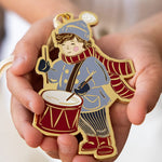 Drummer Boy Enamel Ornament - Pure Apotheca