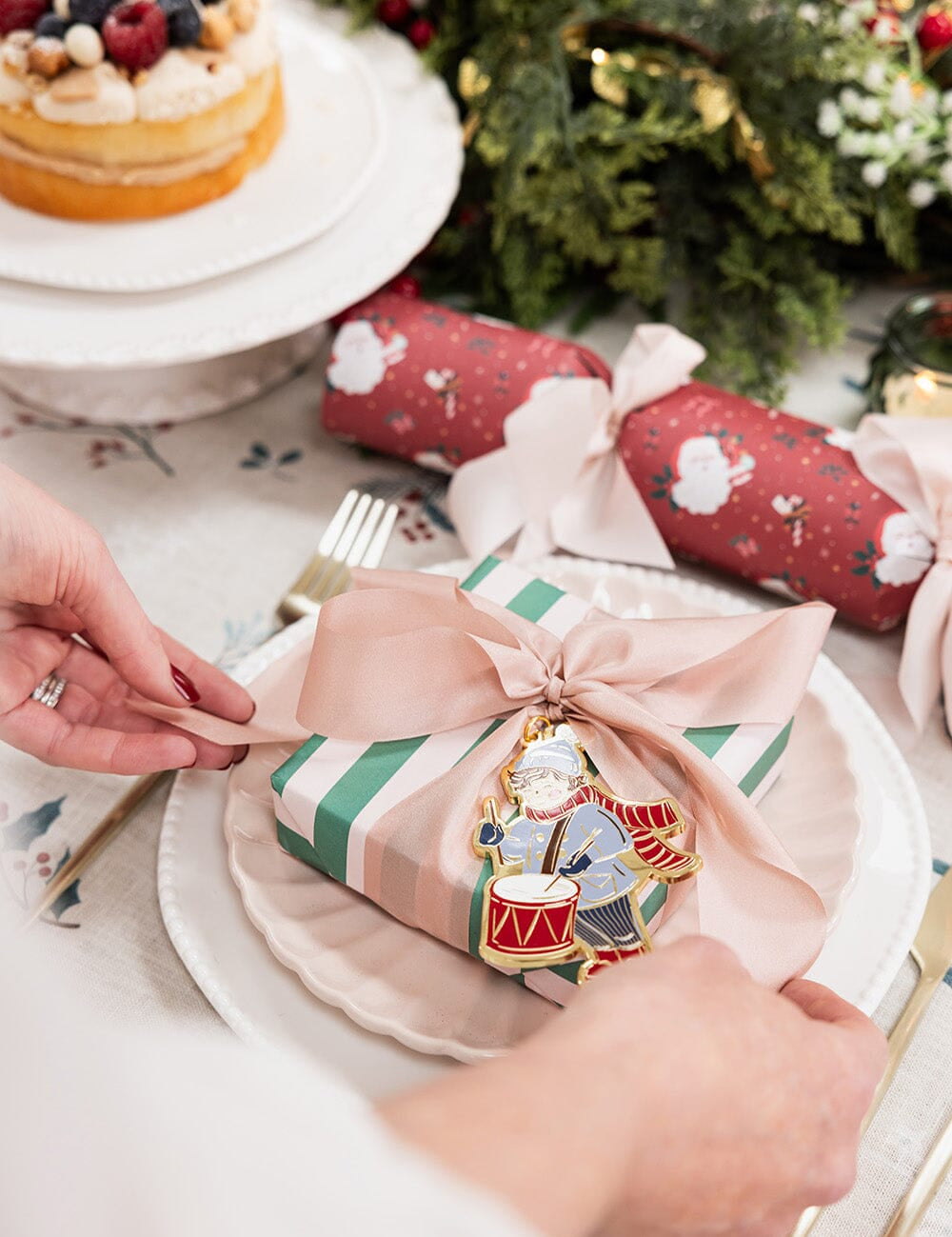 Drummer Boy Enamel Ornament - Pure Apotheca