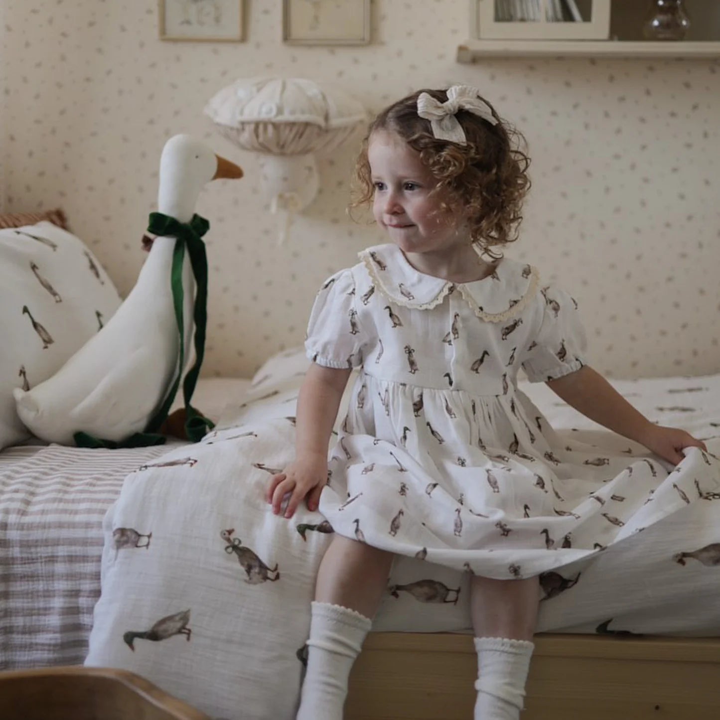 Duck Cotton Dress 2yrs - Pure Apotheca