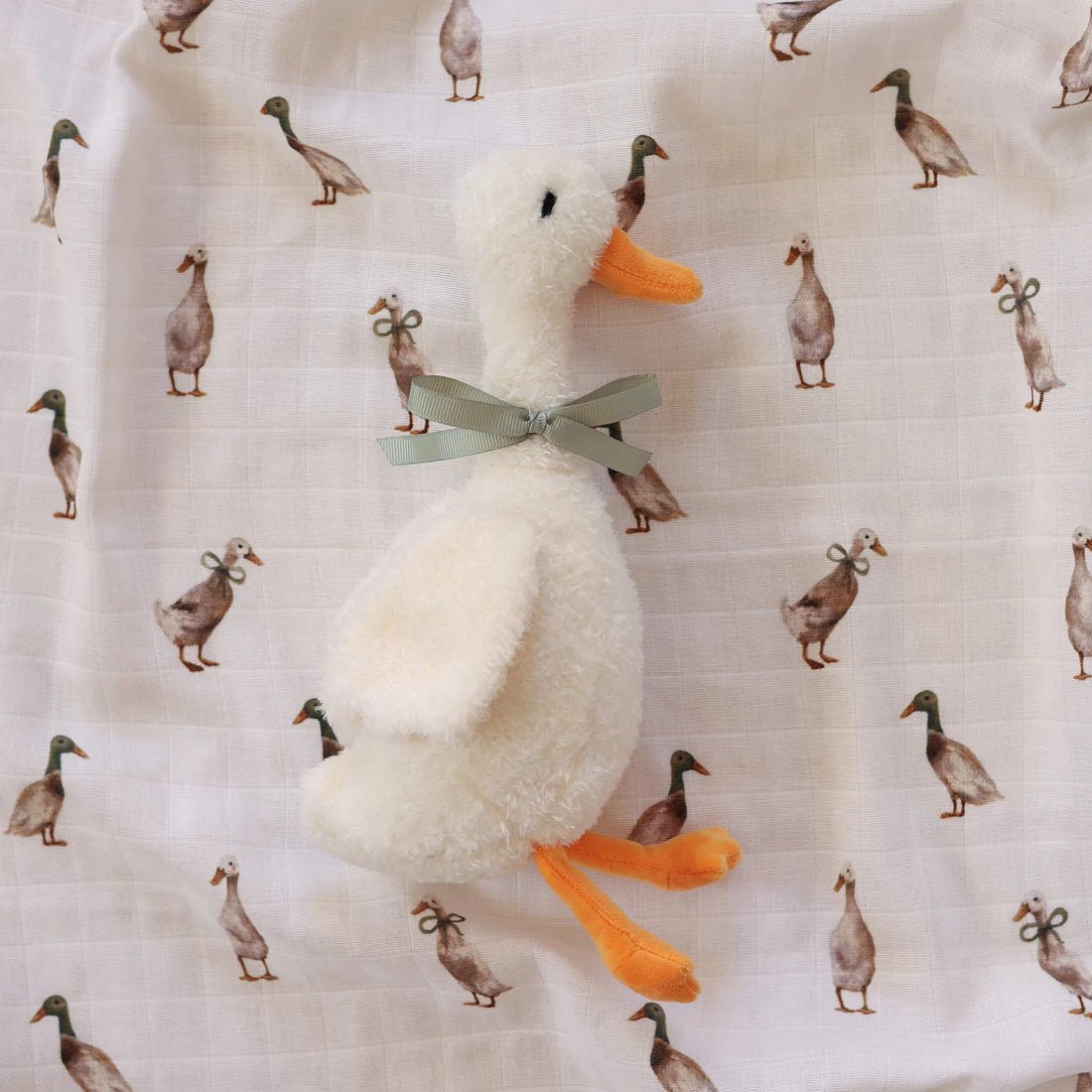 Duck Muslin Swaddle - Pure Apotheca